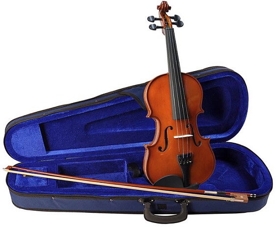 1/2 Viool Voordeel Set Leonard LV-1512 Hand gelakt. Geschikt voor vioolles. 