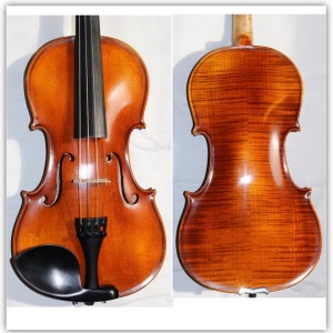 4/4 Viool Ars Music 028   Hoge kwaliteit, hand gebouwd in Tsjechisch atelier   Het instrument is met zorg gebouwd door vakbekwame bouwers onder leiding van meester-vioolbouwers. Het tempo ligt lager dan in fabrieken: vanwege de aandacht voor elk detail. Het resultaat is een goede toon kwaliteit en afstelling van het instrument gegarandeerd.