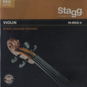 stagg vioolsnaren  REG 3/4 - 4/4 Steel Round Wound